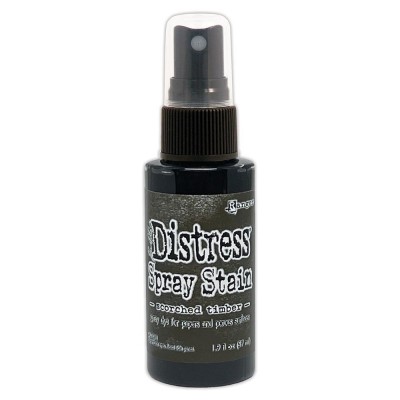 Distress Spray Stain 1.9oz couleur «Scorched Timber»